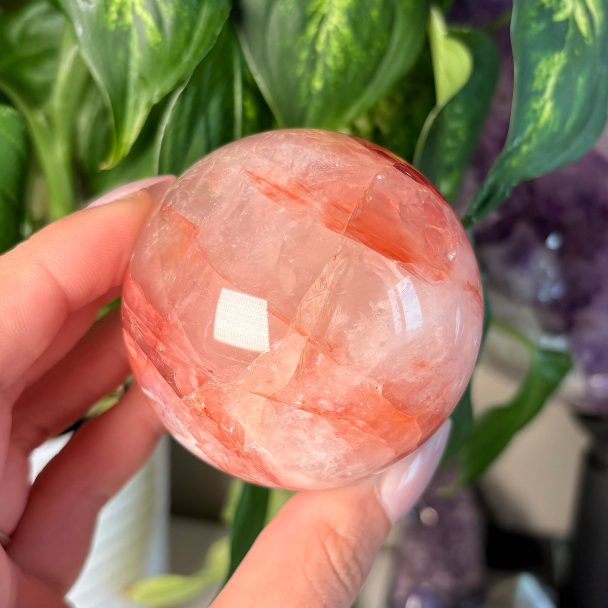 FIRE QUARTZ SPHERES