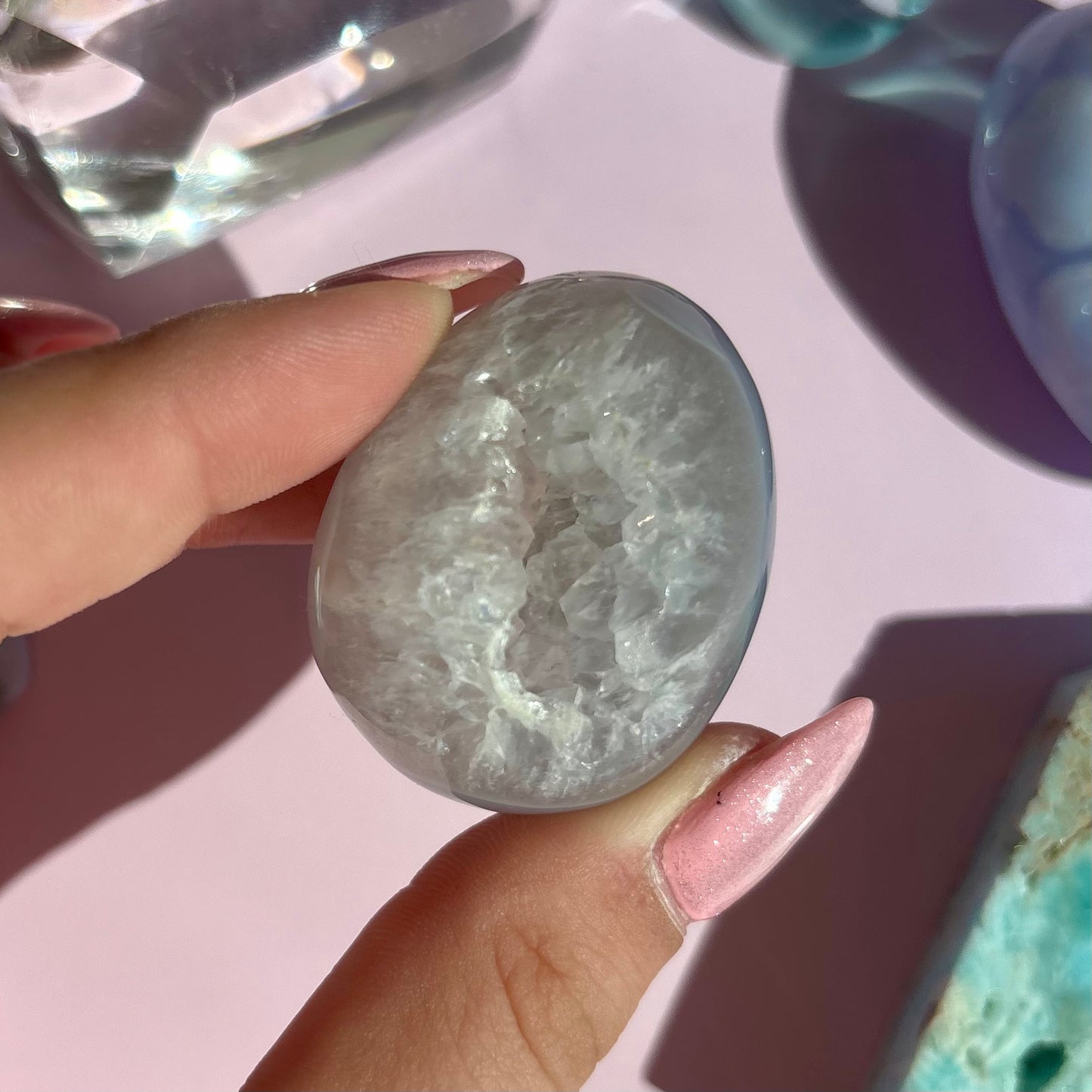 AGATE DRUZY EGGS