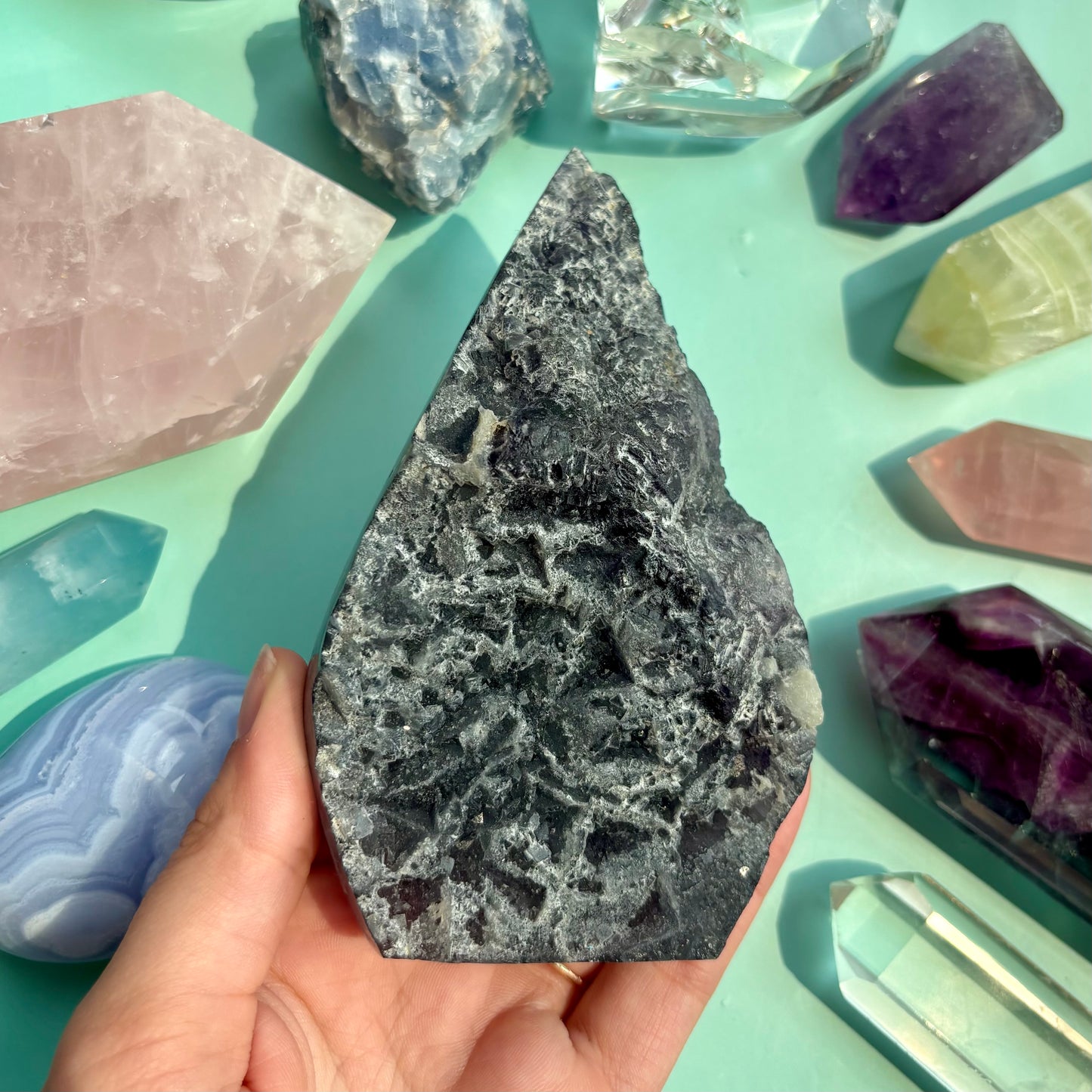 FLUORITE FREEFORMS