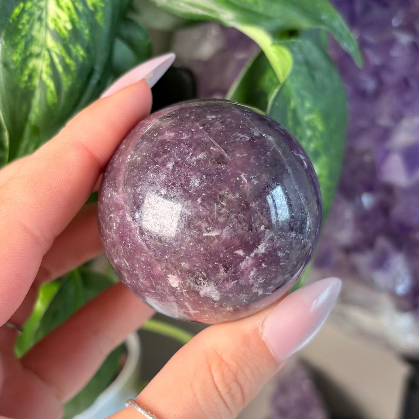 LEPIDOLITE SPHERE