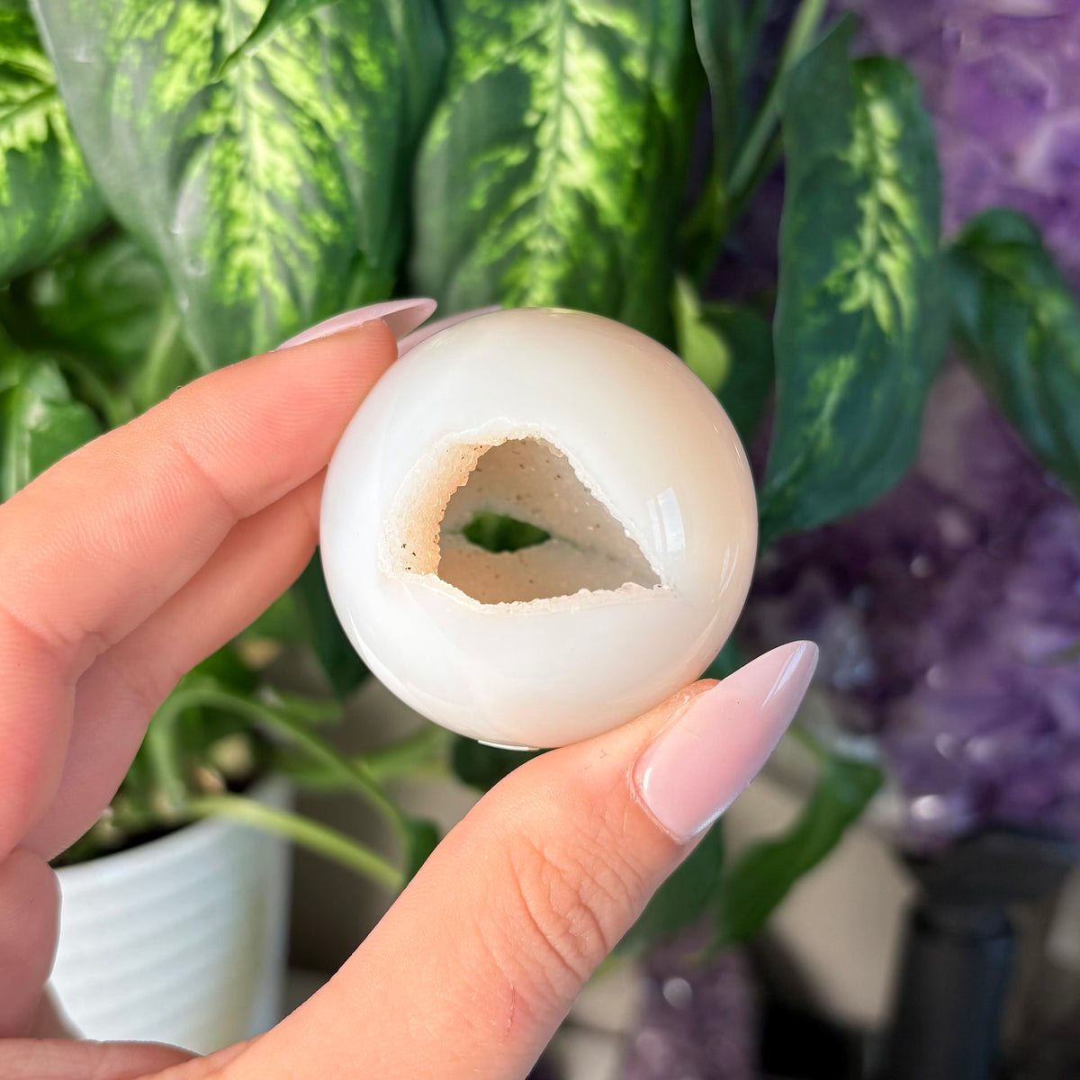 AGATE DRUZY SPHERES
