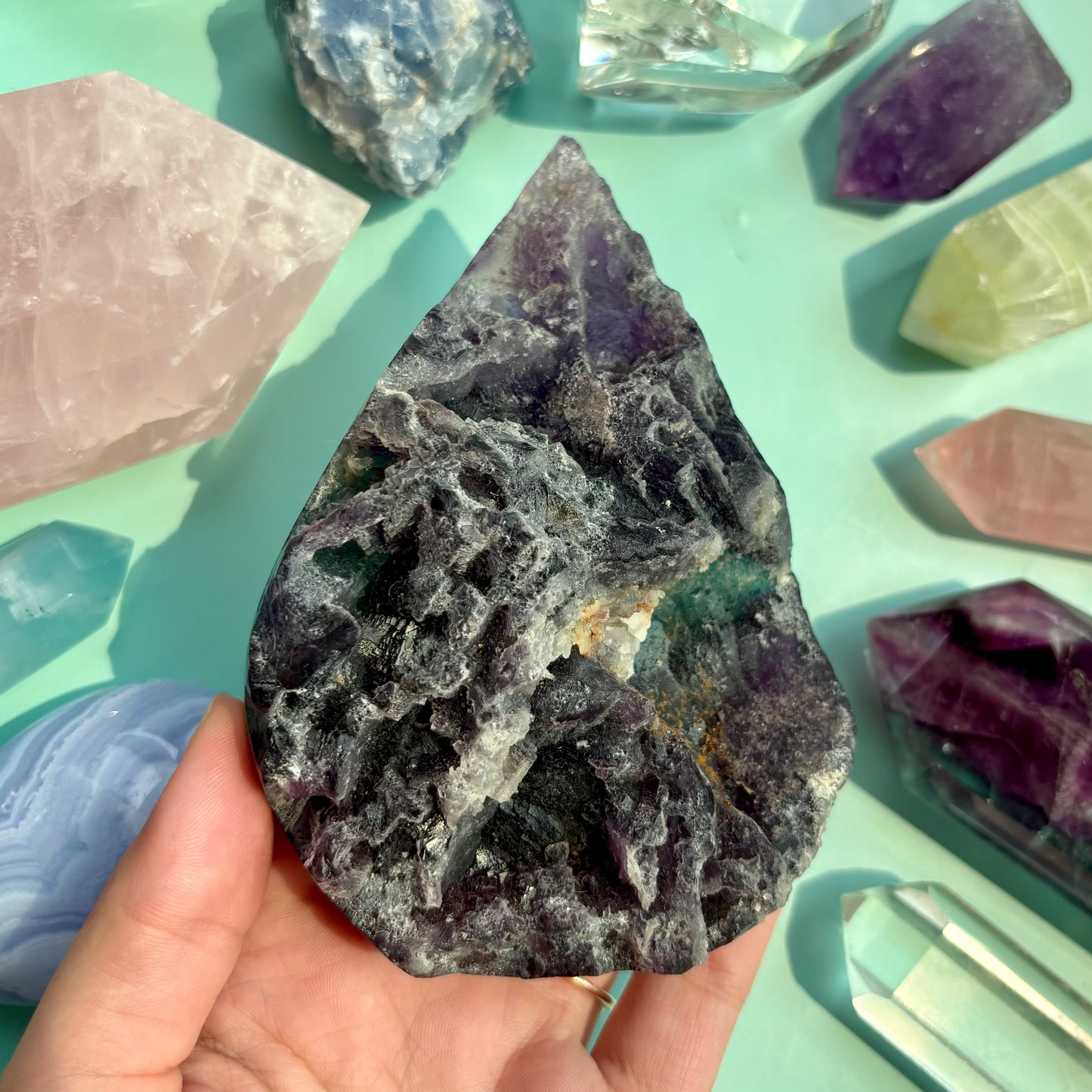 FLUORITE FREEFORMS