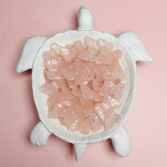 ROSE QUARTZ BUTTERFLY