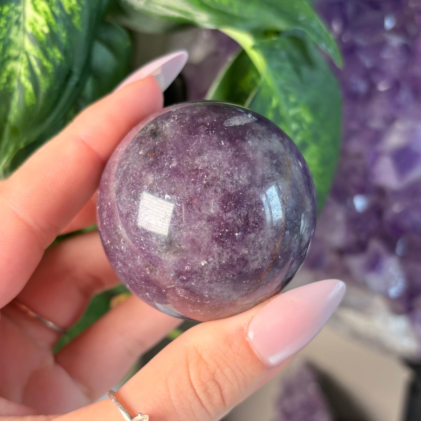 LEPIDOLITE SPHERE
