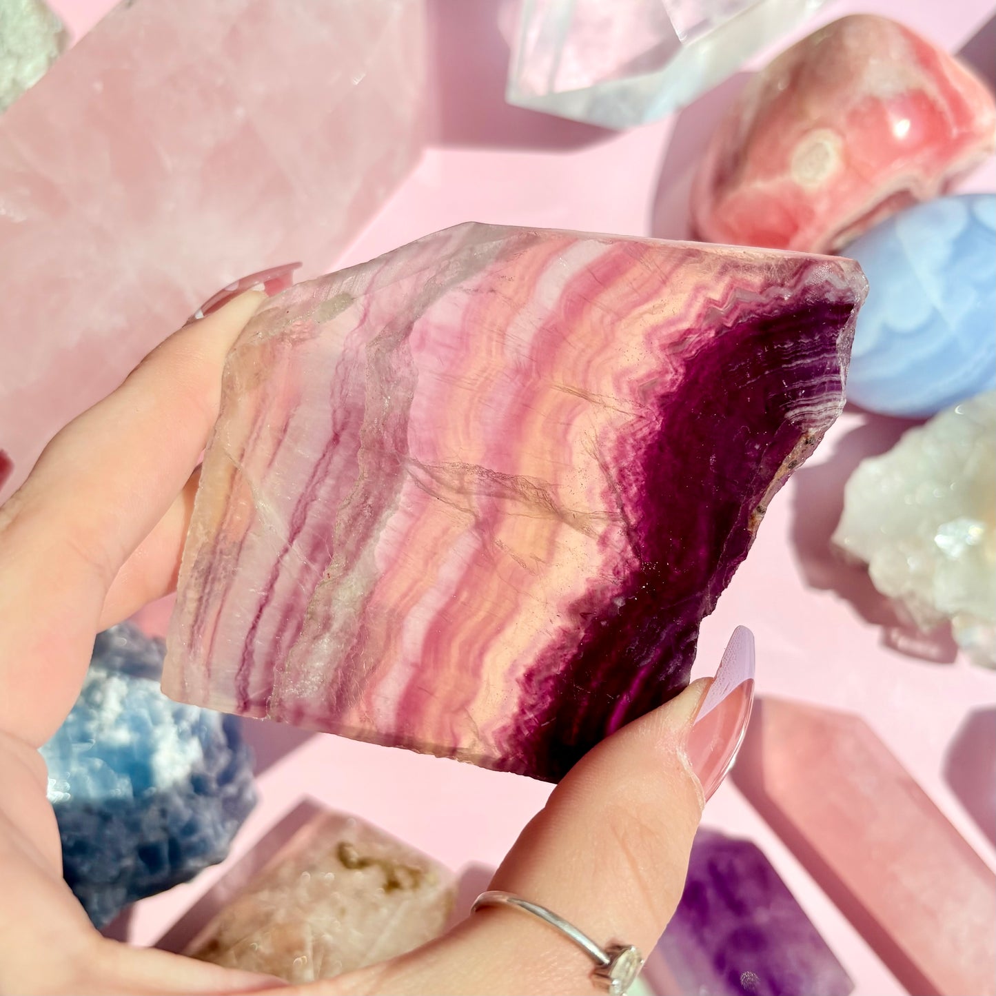 FLUORITE SLABS
