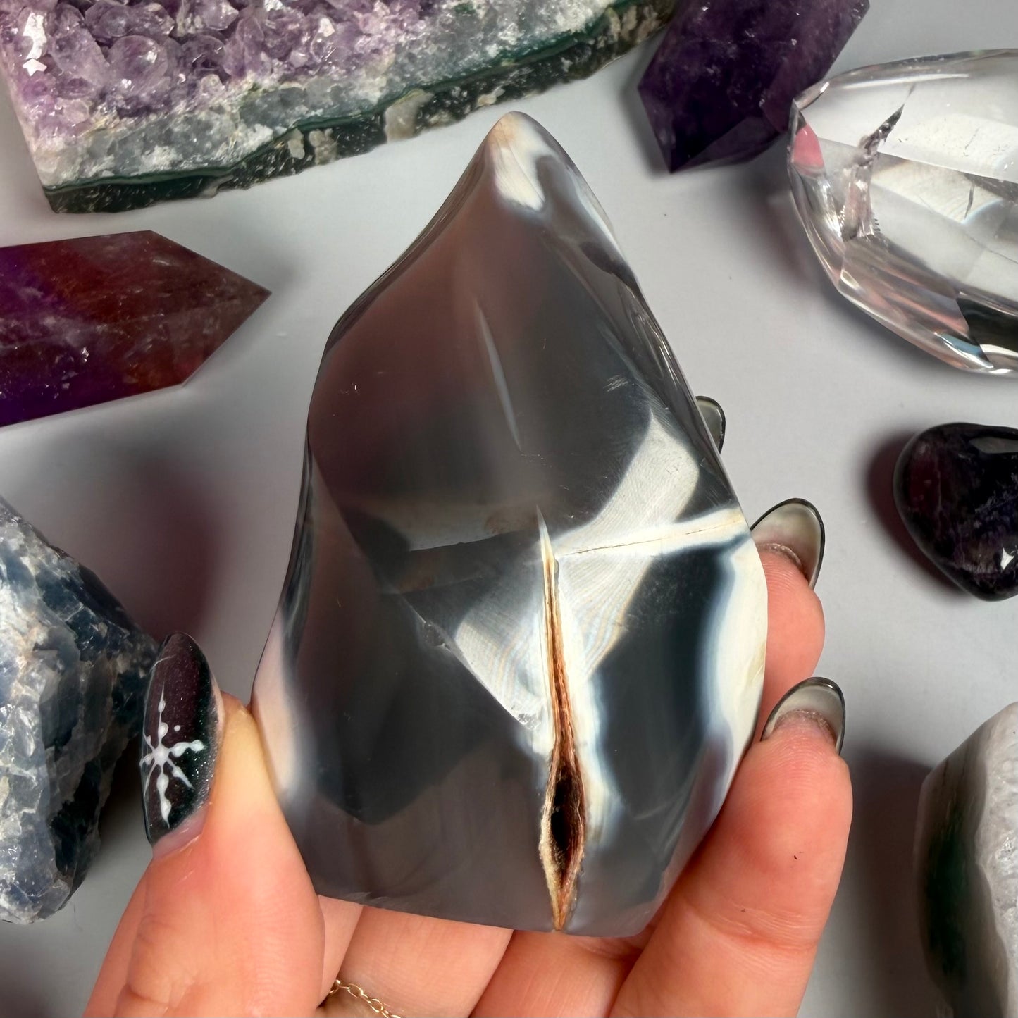 ORCA AGATE FLAME