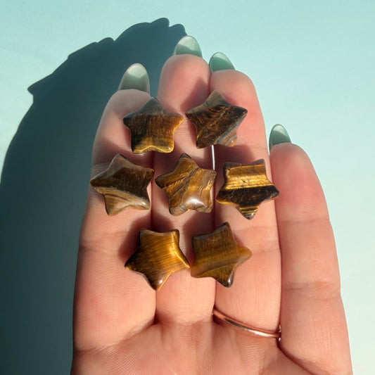 TIGERS EYE MINI STAR