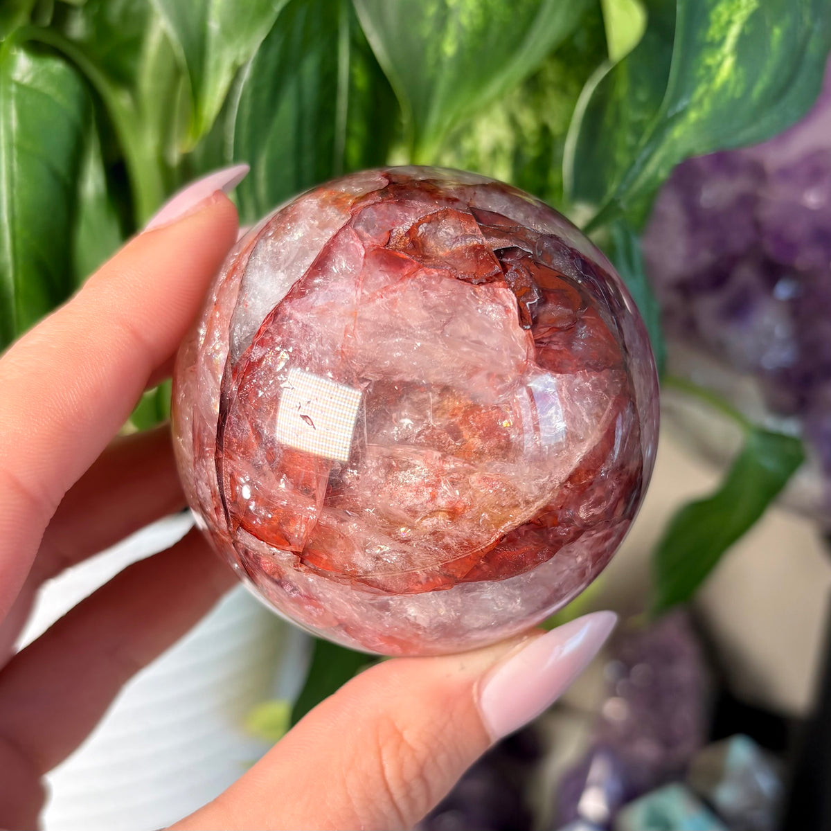 FIRE QUARTZ SPHERES