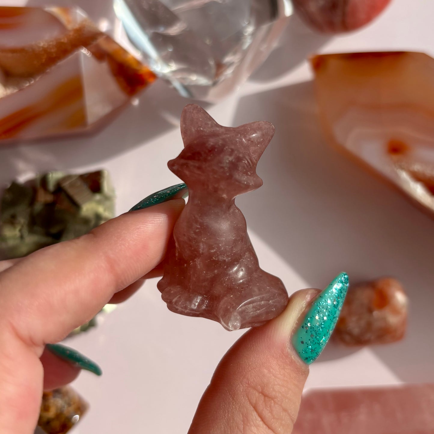 STRAWBERRY QUARTZ FOX