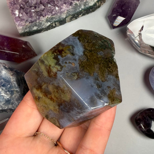 MOSS AGATE FREEFORM
