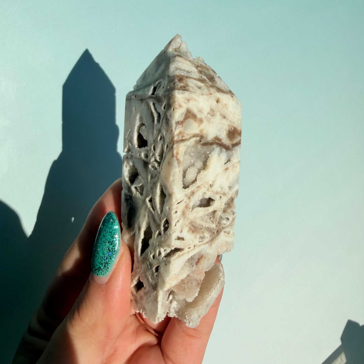 SPHALERITE DRUZY TOWERS