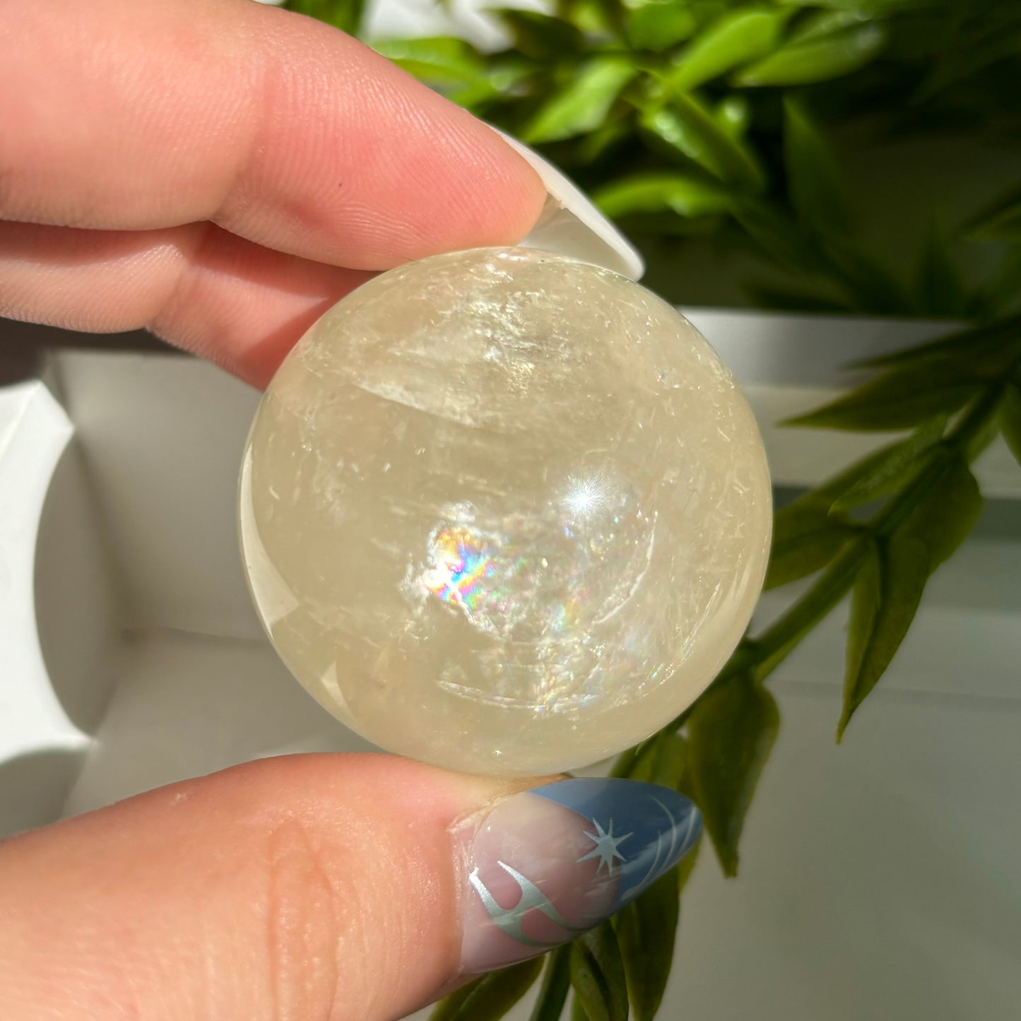 OPTICAL CALCITE SPHERE