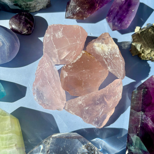 ROSE QUARTZ - RAW