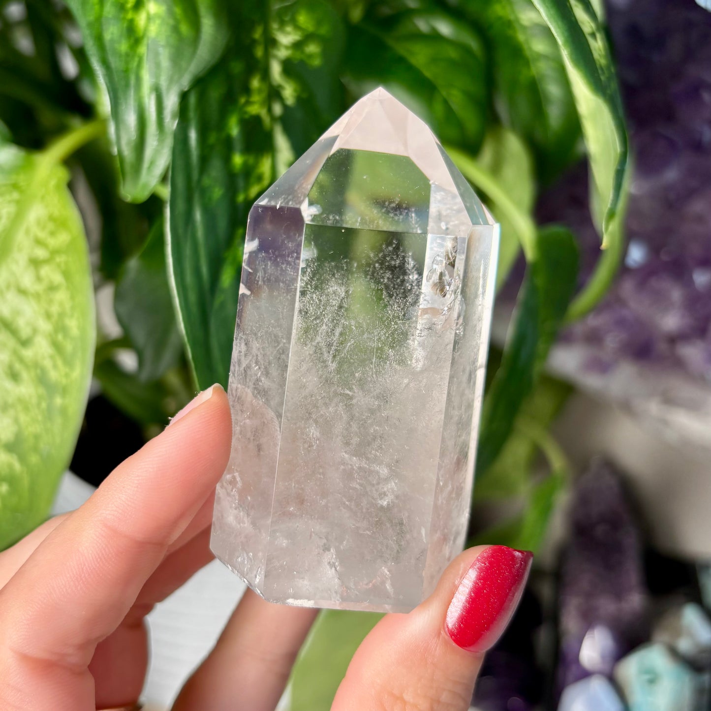 CLEAR QUARTZ TOWERS
