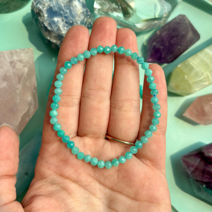 AMAZONITE BRACELET - FACETED