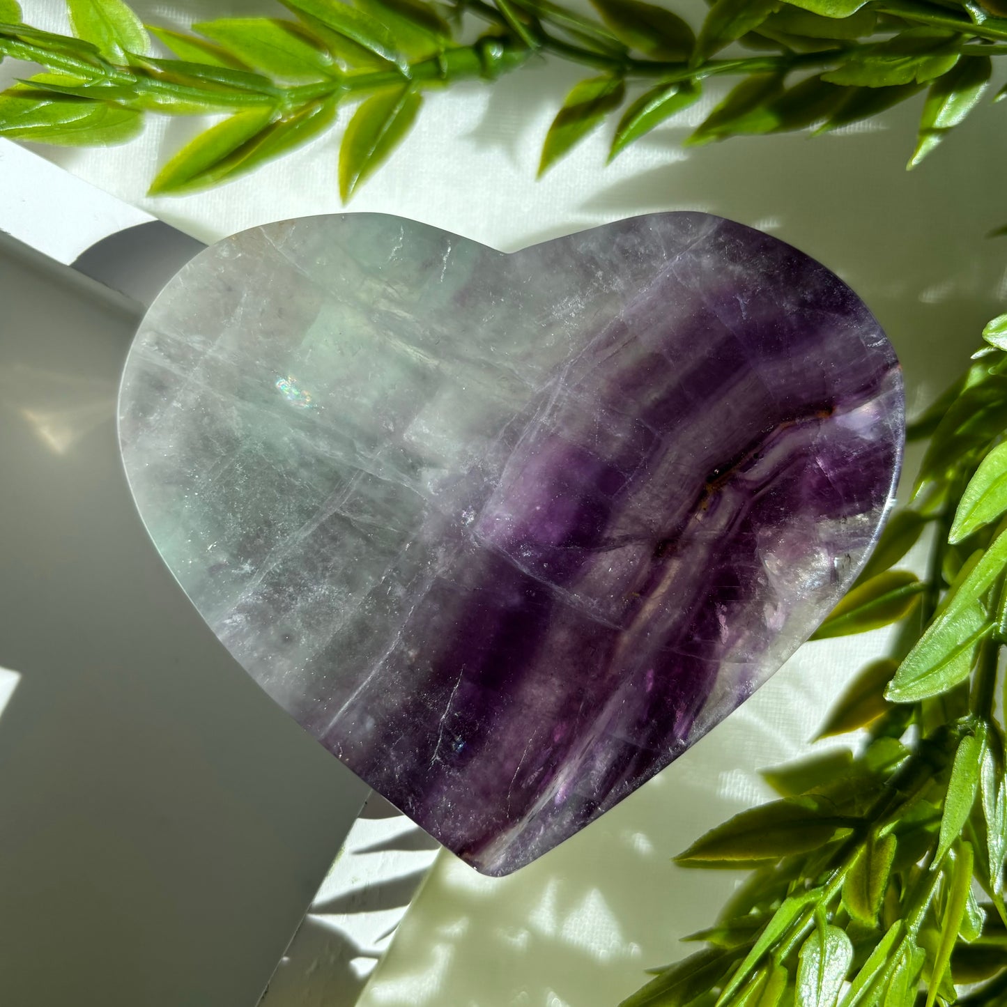 FLUORITE HEART BOWLS