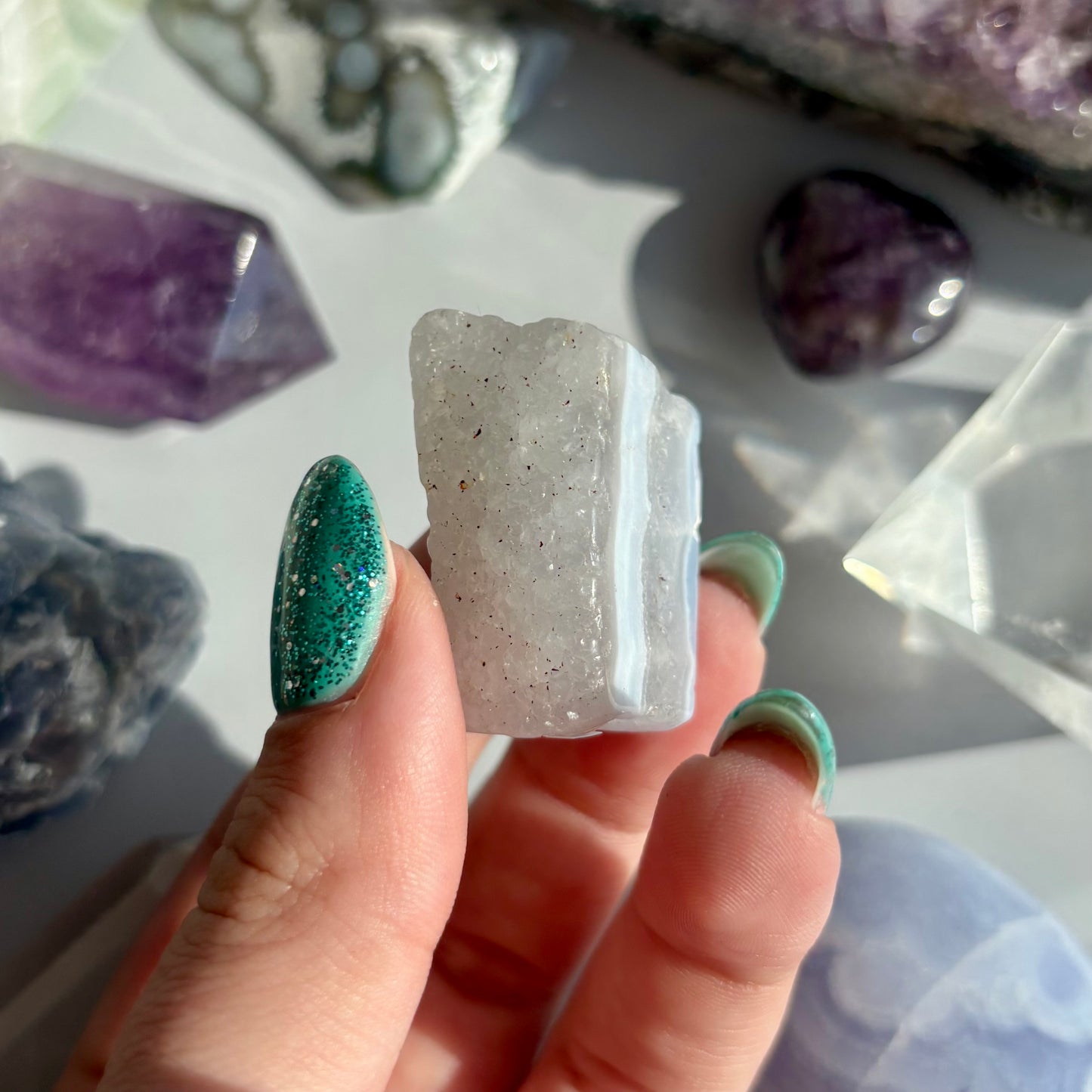 BLUE LACE AGATE FREEFORM