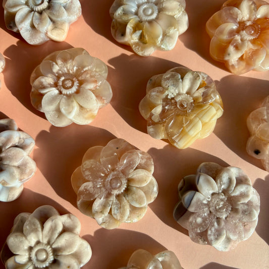 FLOWER AGATE FLOWER