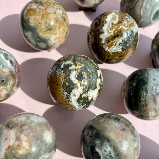 SEA JASPER SPHERES