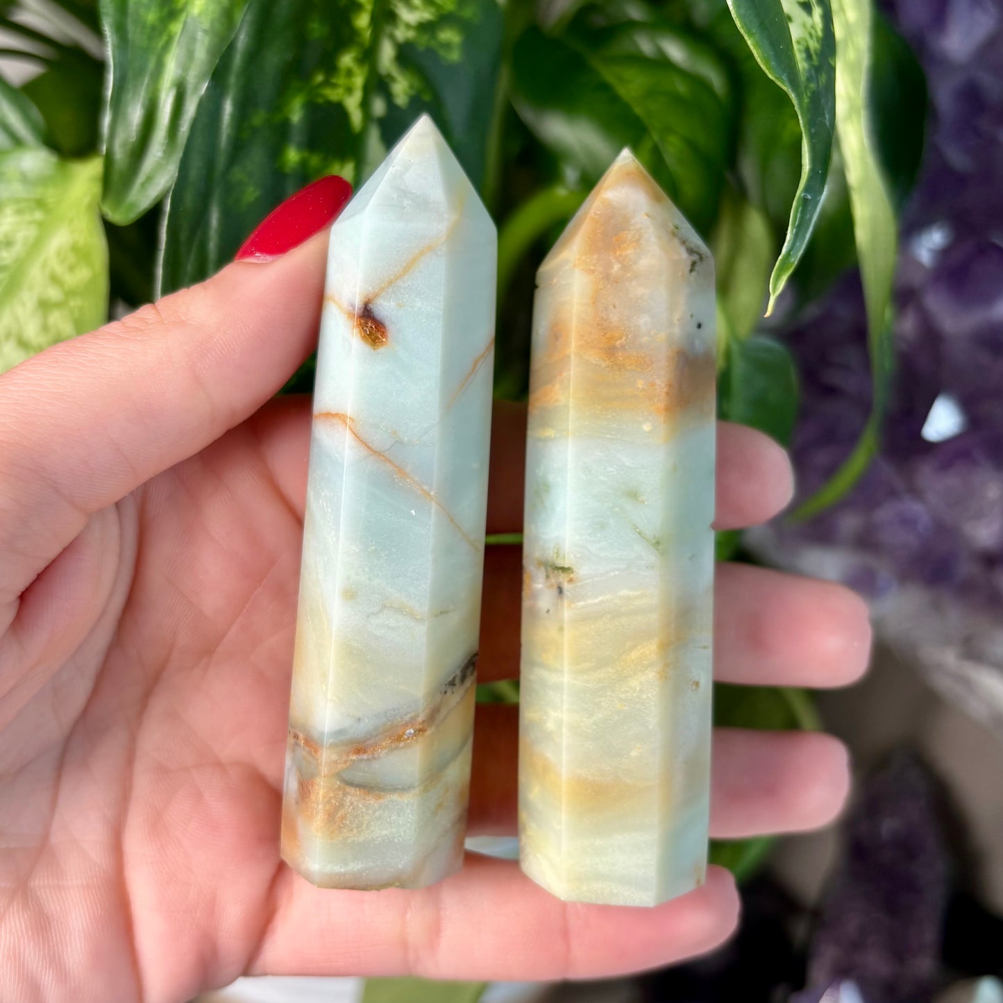 SKY BLUE QUARTZ TOWERS