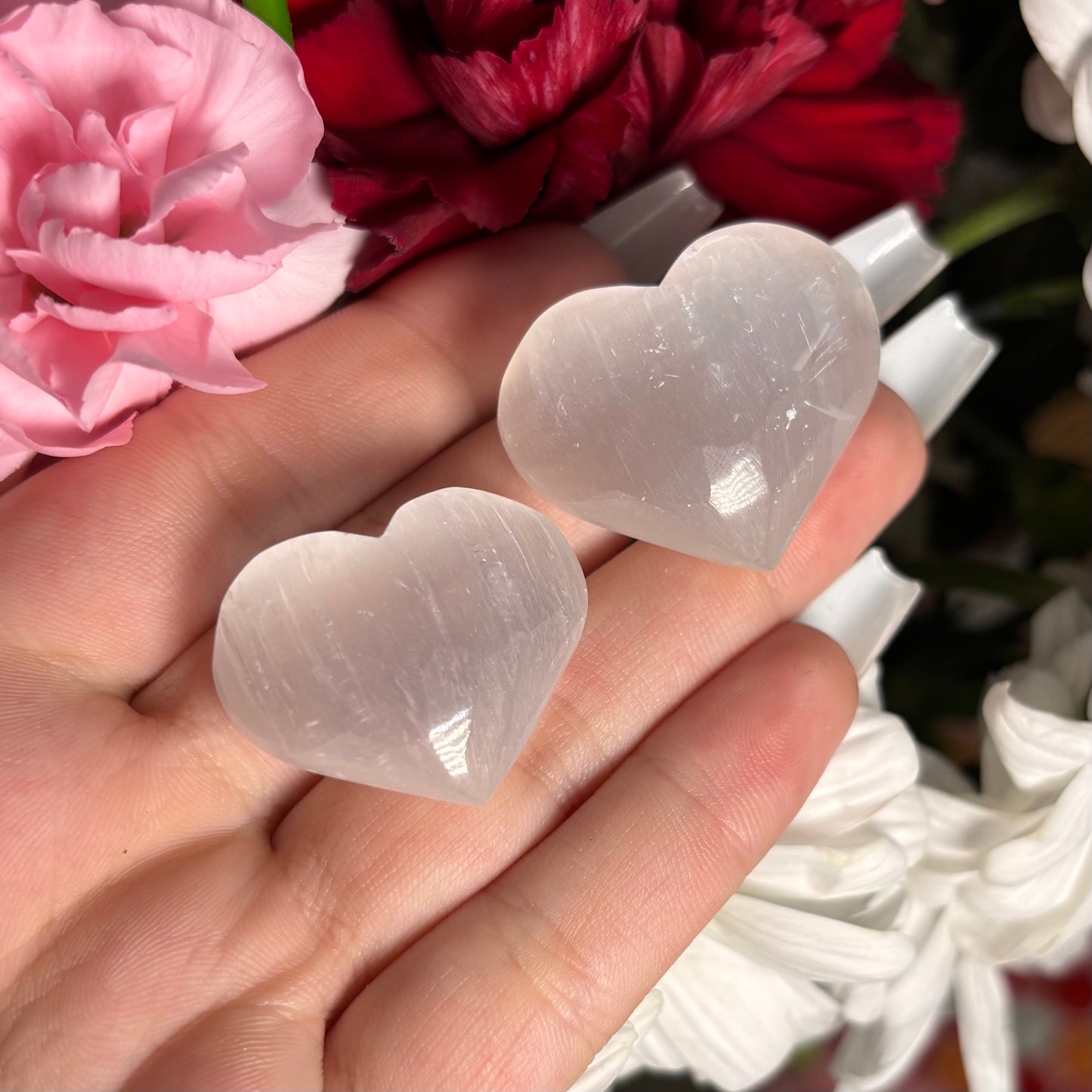 SELENITE HEARTS