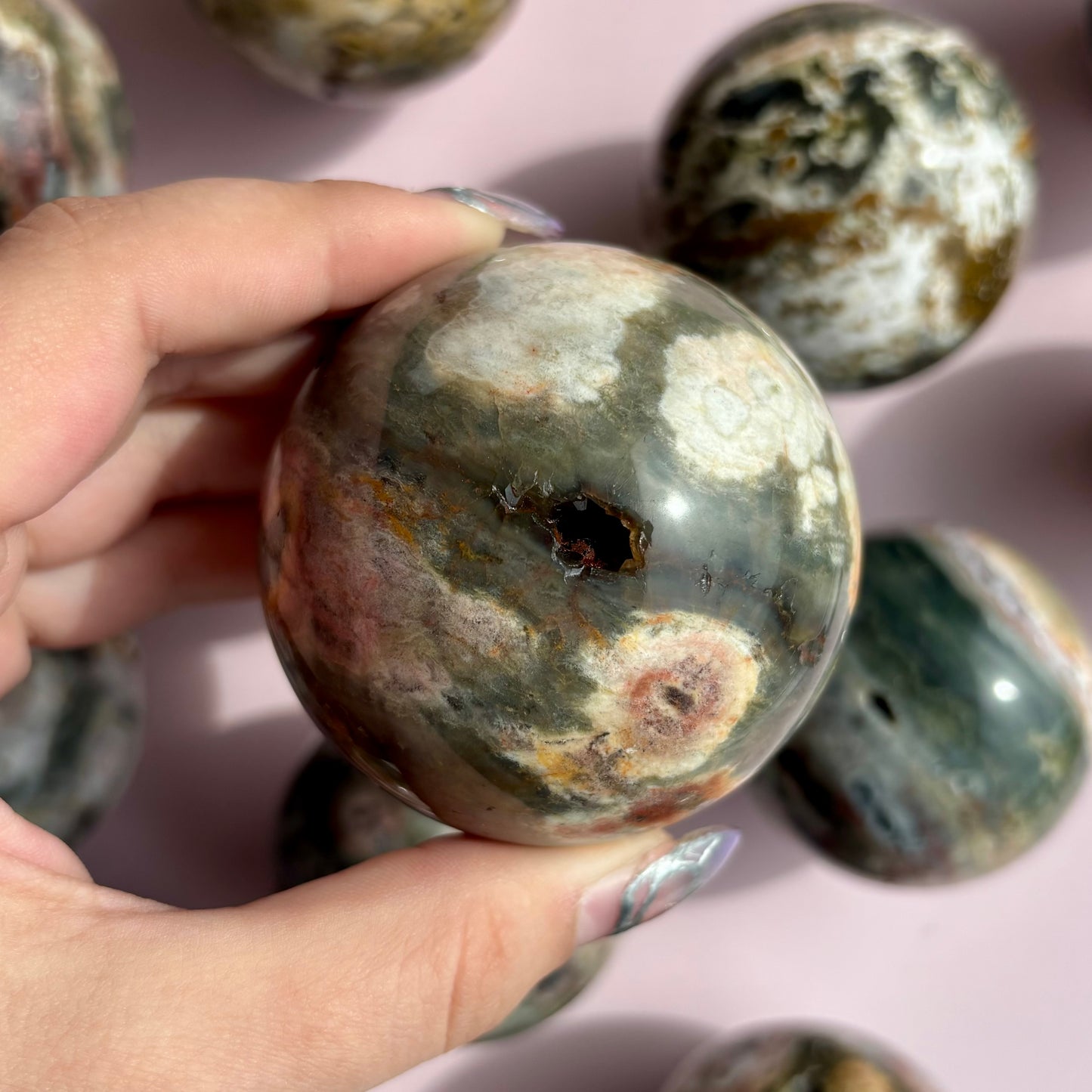 SEA JASPER SPHERES
