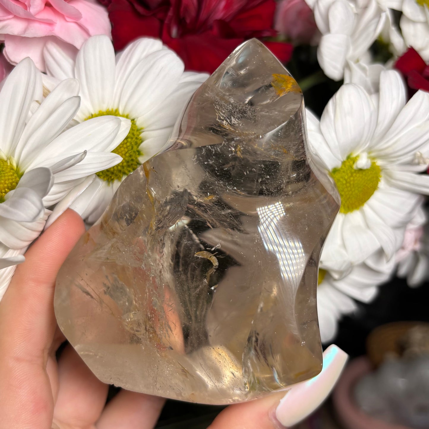 SMOKY QUARTZ FLAMES