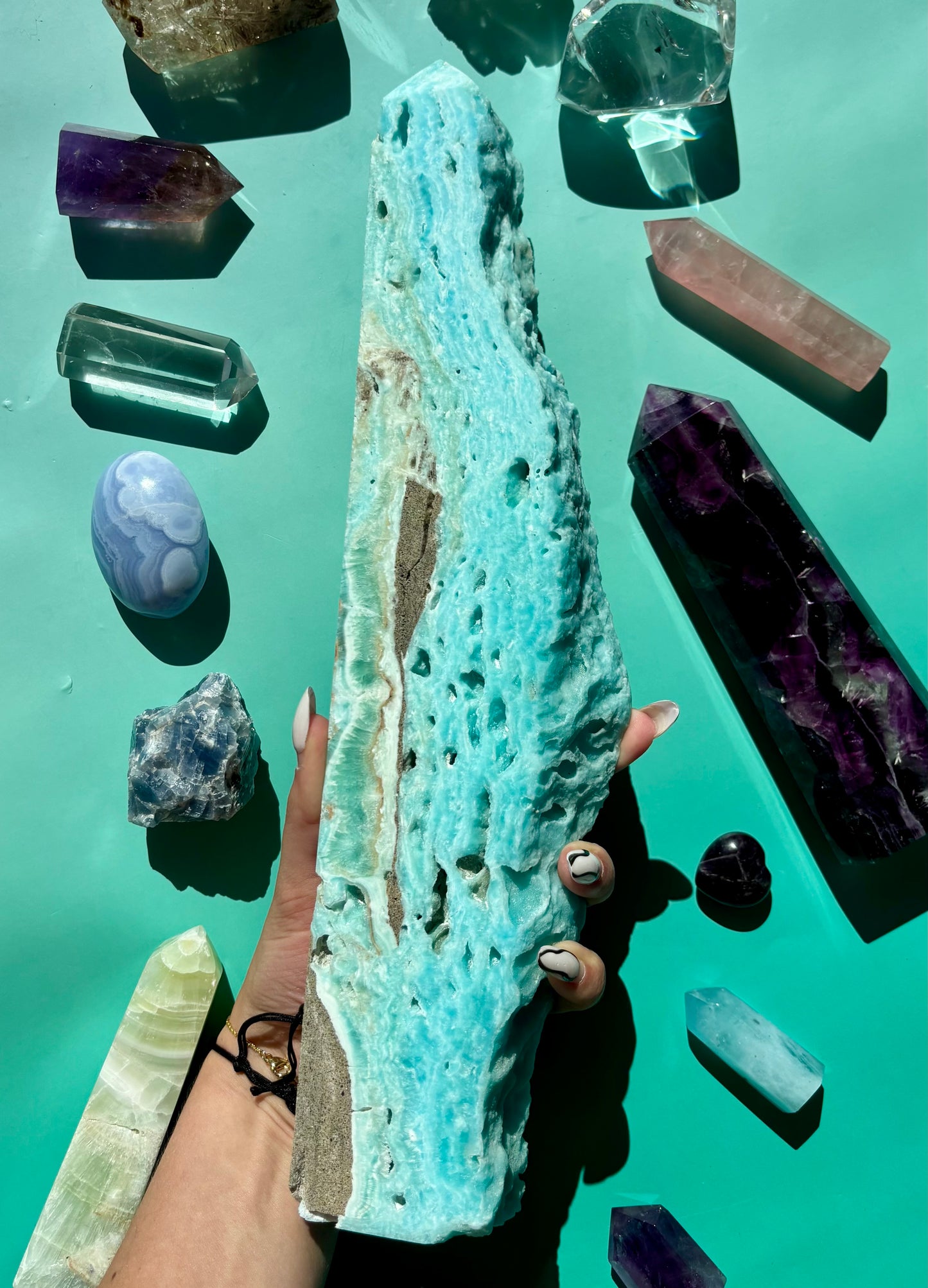XL HEMIMORPHITE TOWERS