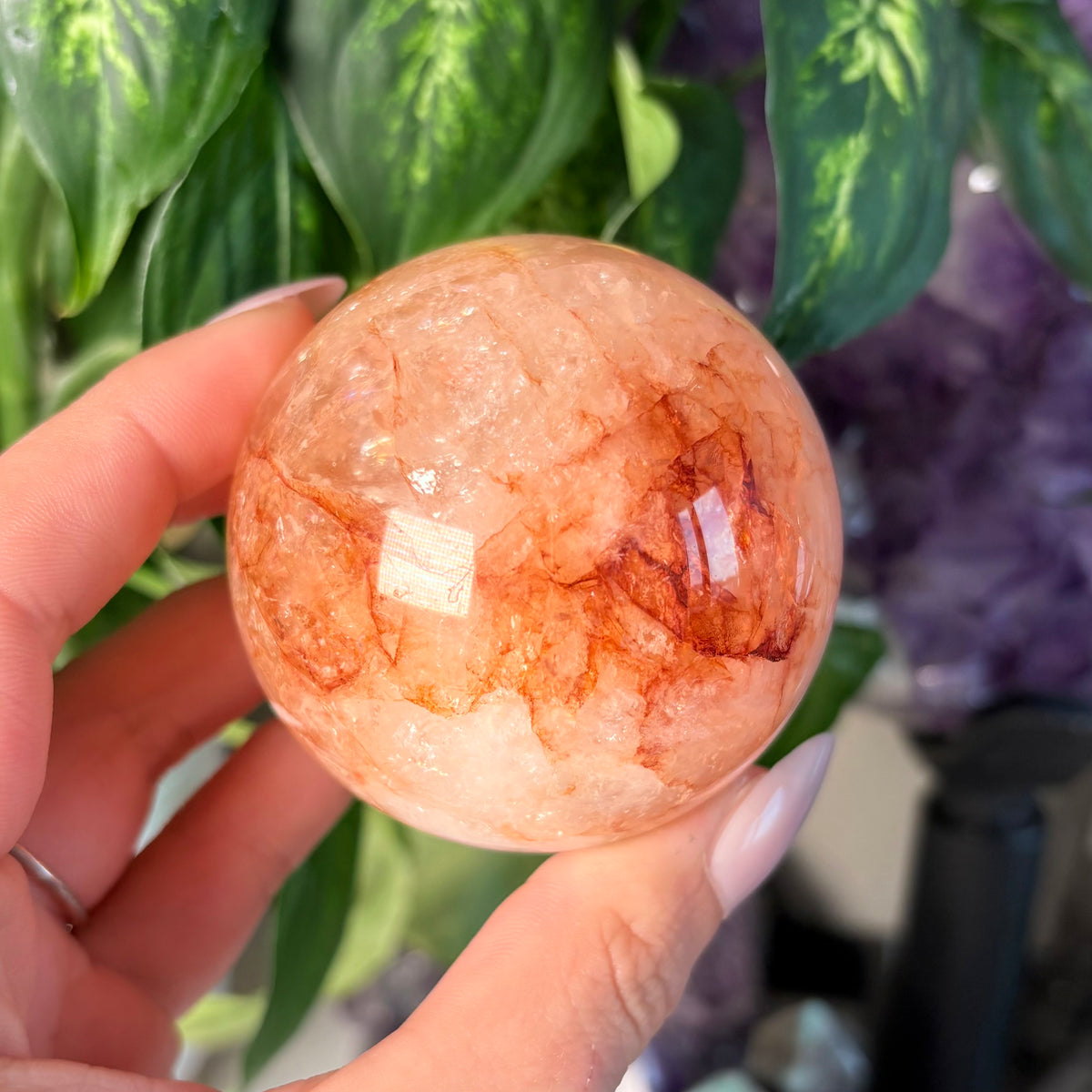 FIRE QUARTZ SPHERES