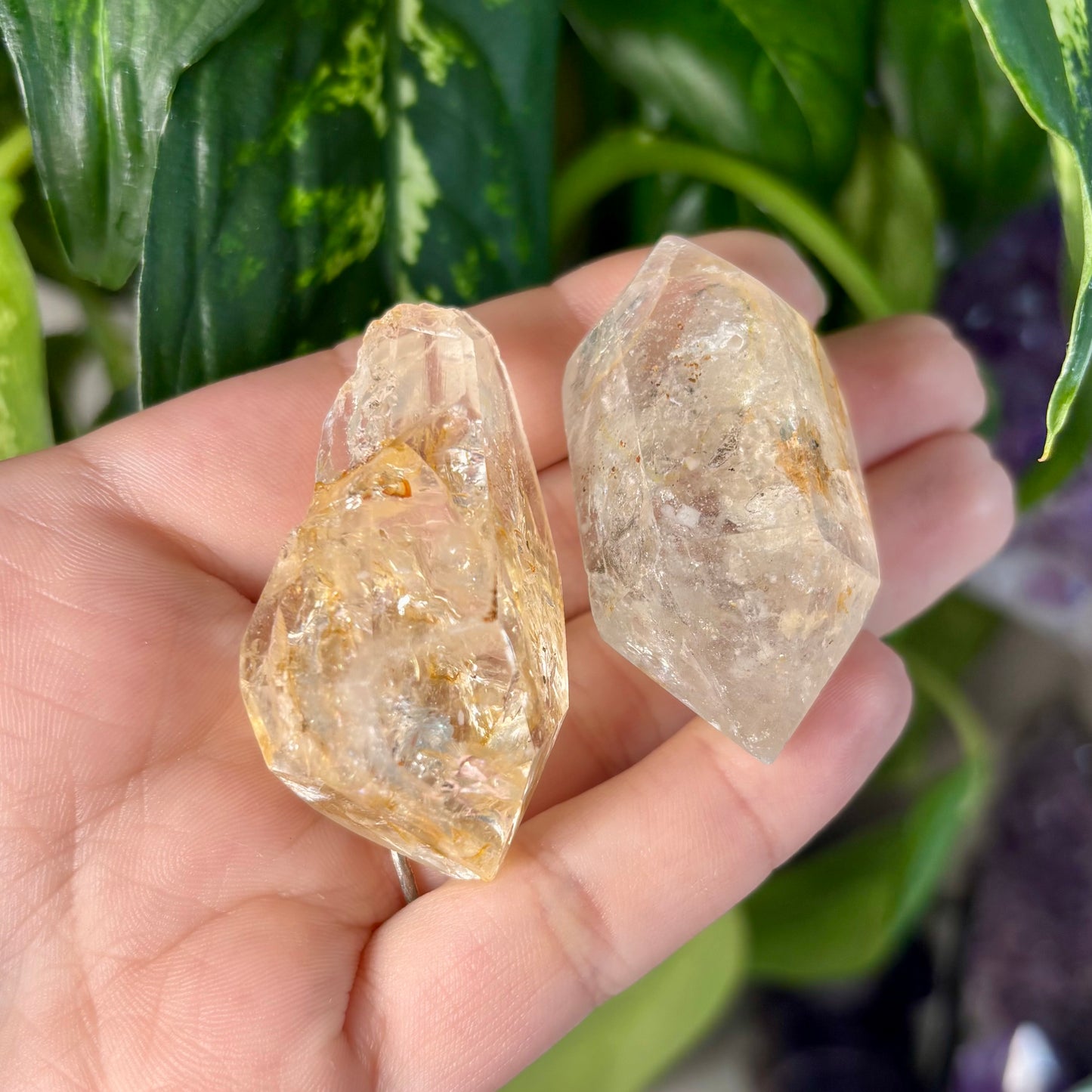 GARDEN QUARTZ ENHYDROS