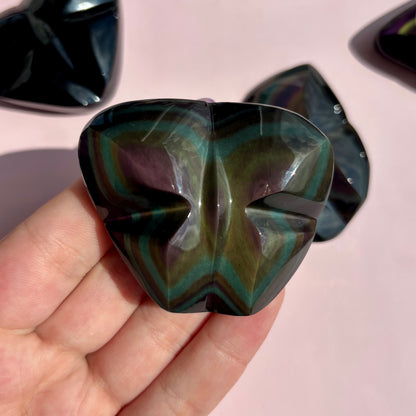 RAINBOW OBSIDIAN BUTTERFLIES