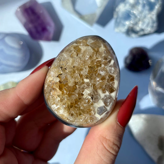 AGATE DRUZY EGGS