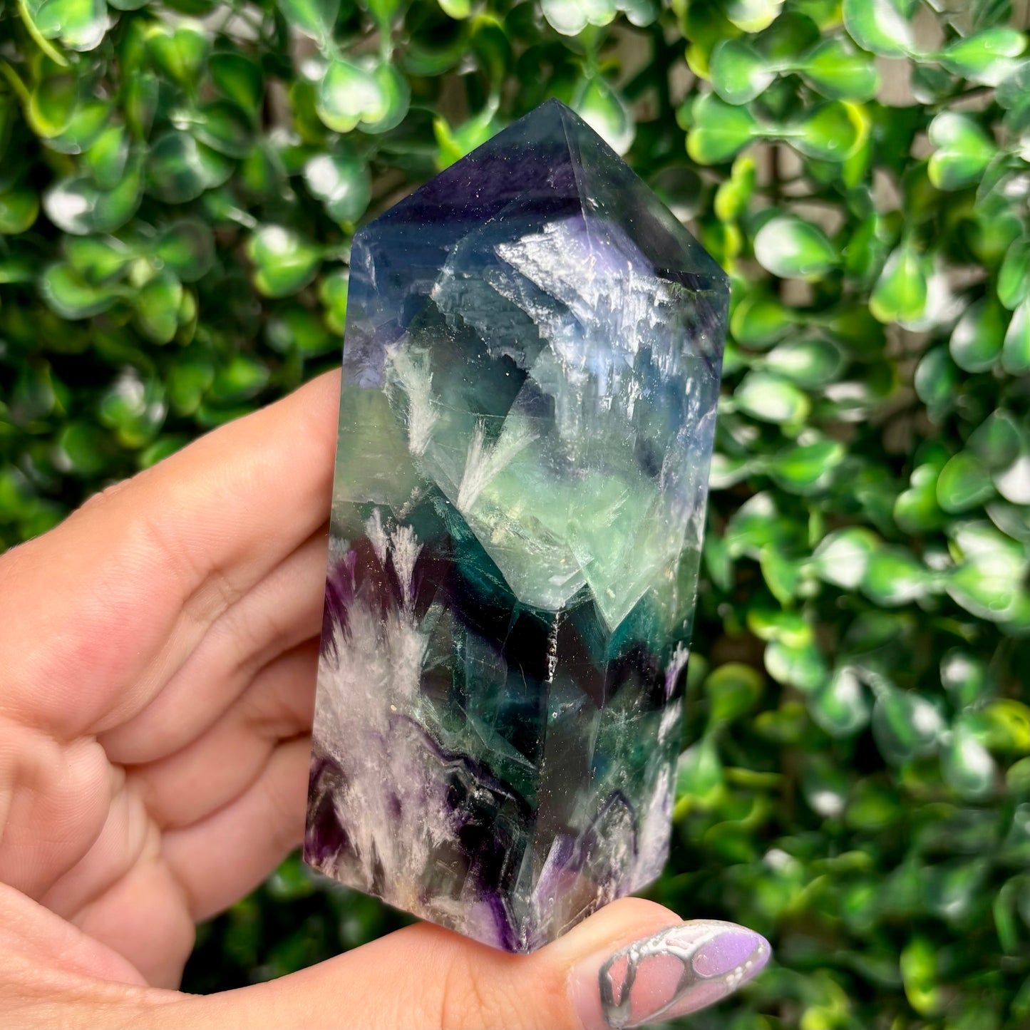 FEATHER FLUORITE TOWERS