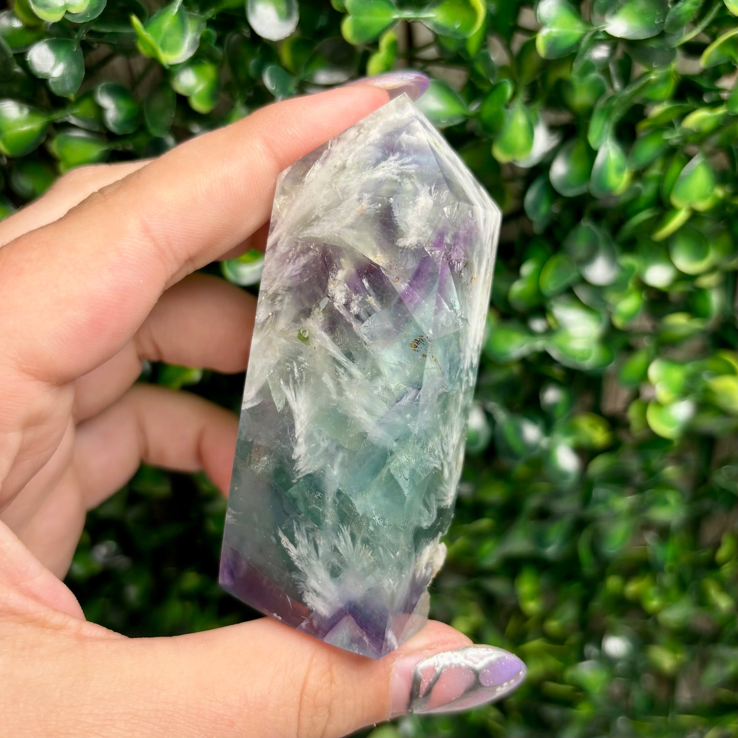 FEATHER FLUORITE TOWERS