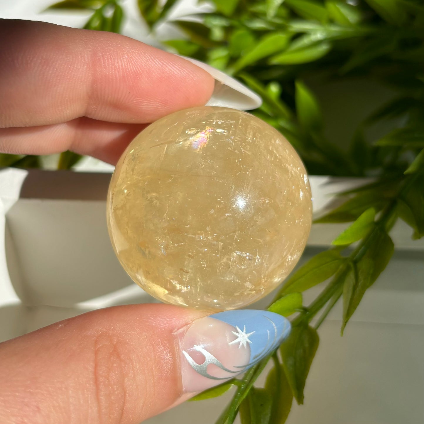 OPTICAL CALCITE SPHERE