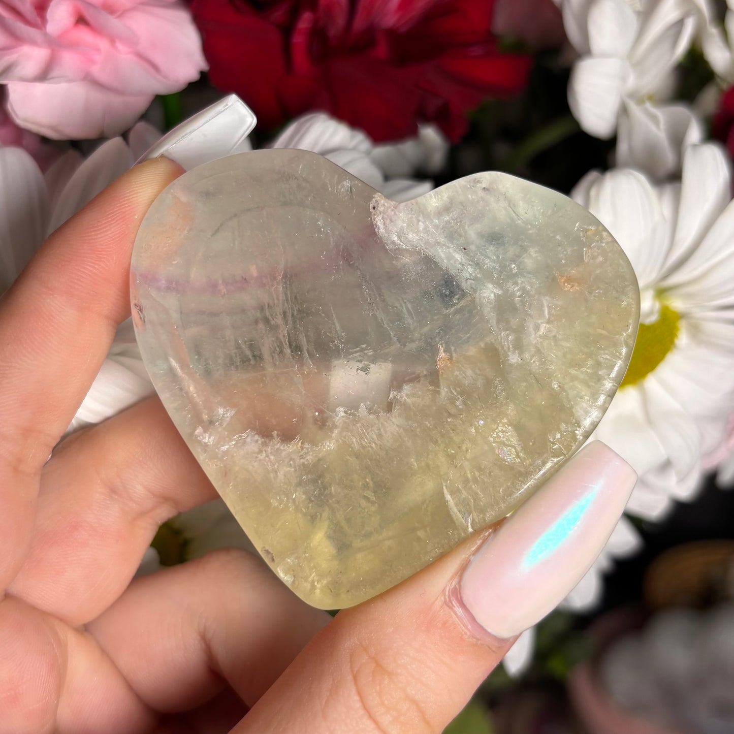 FLUORITE HEART BOWLS