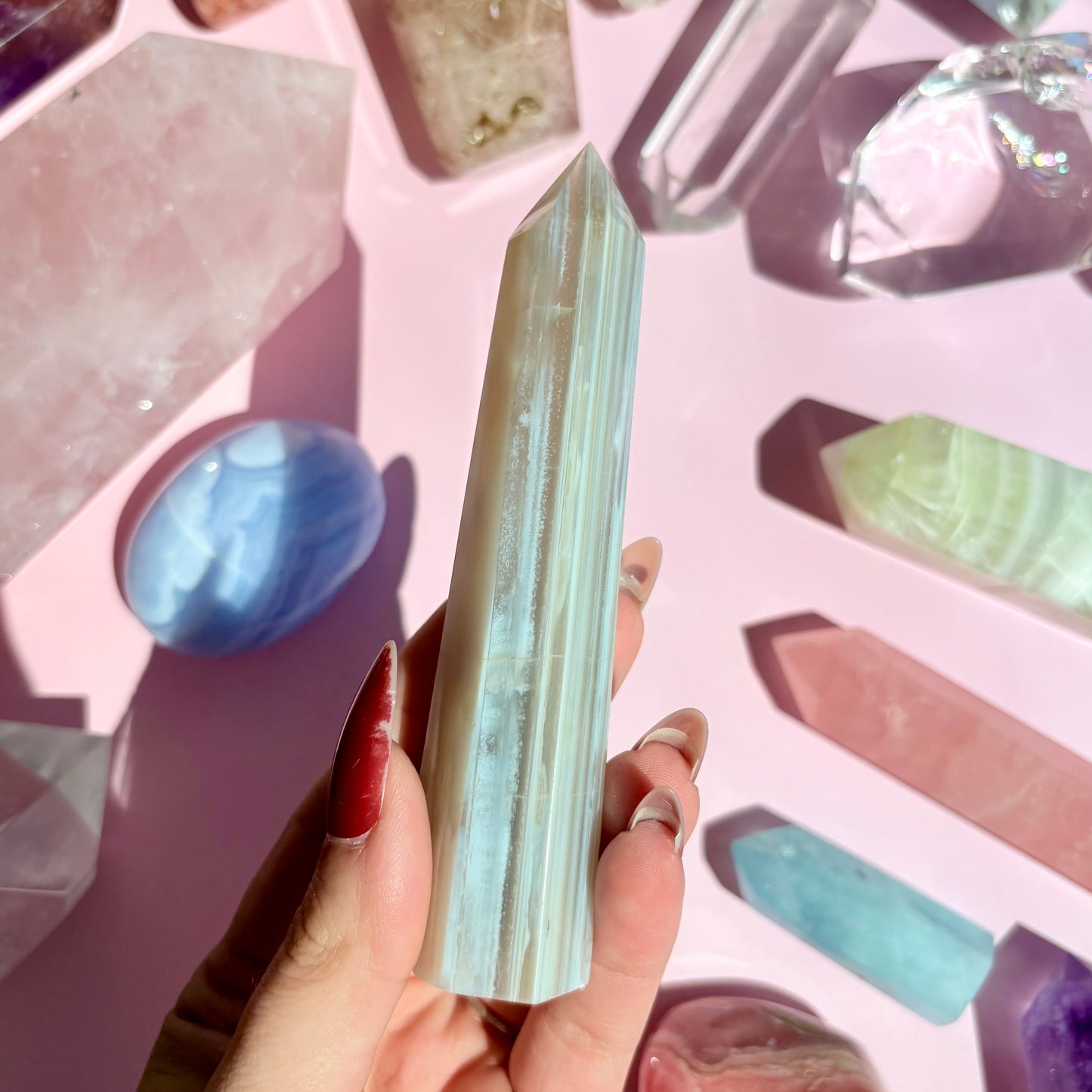 STRIPE AGATE TOWER