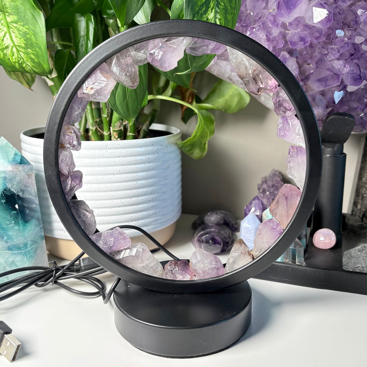 AMETHYST LAMP
