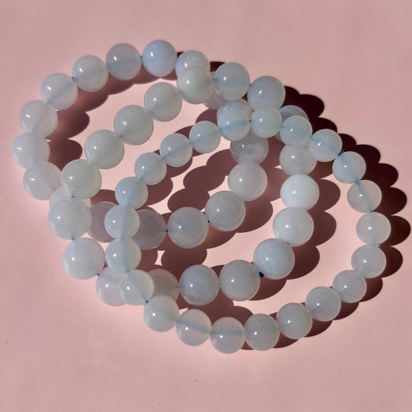BLUE CHALCEDONY BRACELET