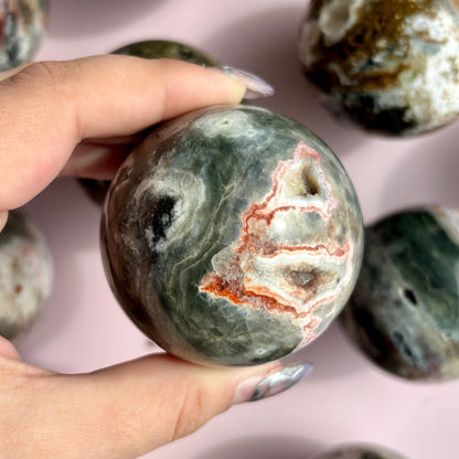 SEA JASPER SPHERES