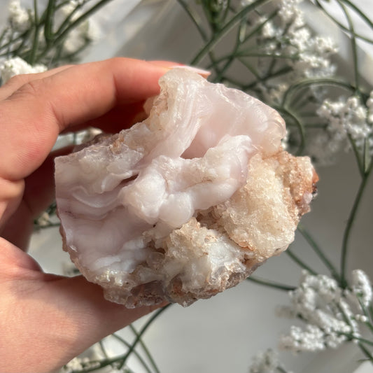 PINK CHALCEDONY SPECIMEN