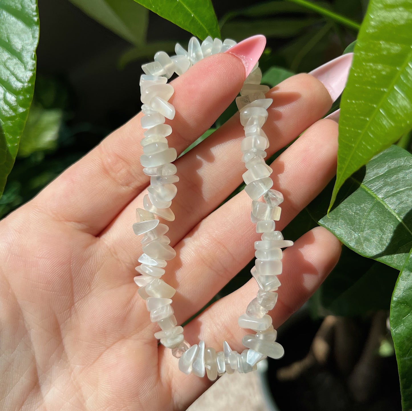 MOONSTONE CHIP BRACELET ✨